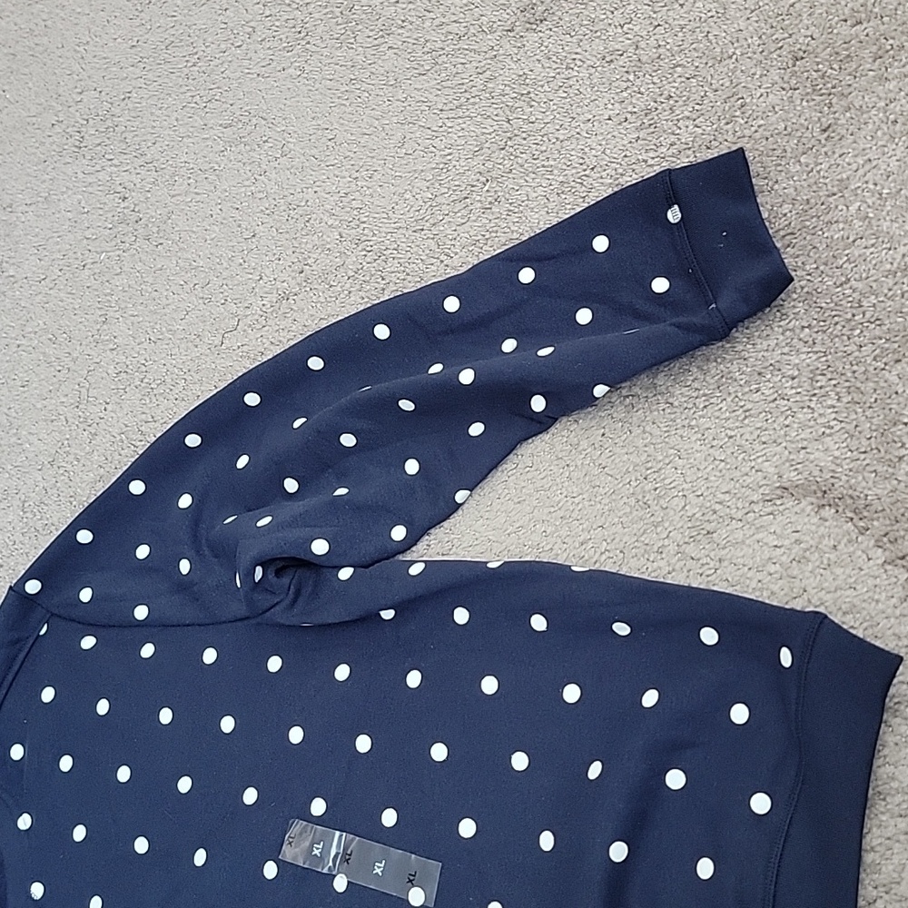 Karen Scott Dot Print Sweatshirt - XL - Picture 6 of 12